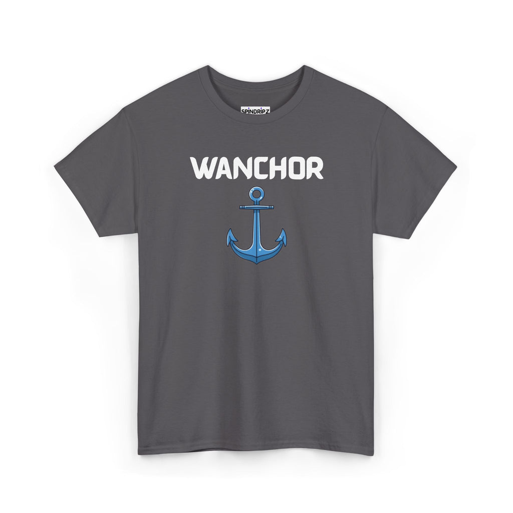 Wanchor T-Shirt – Funny Novelty Tee with Cheeky British Humour