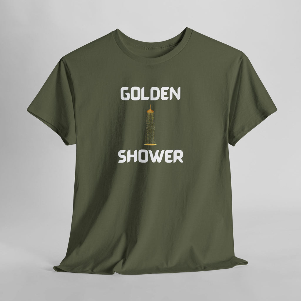 Golden Shower T-Shirt – Funny Novelty Tee with Cheeky Humour