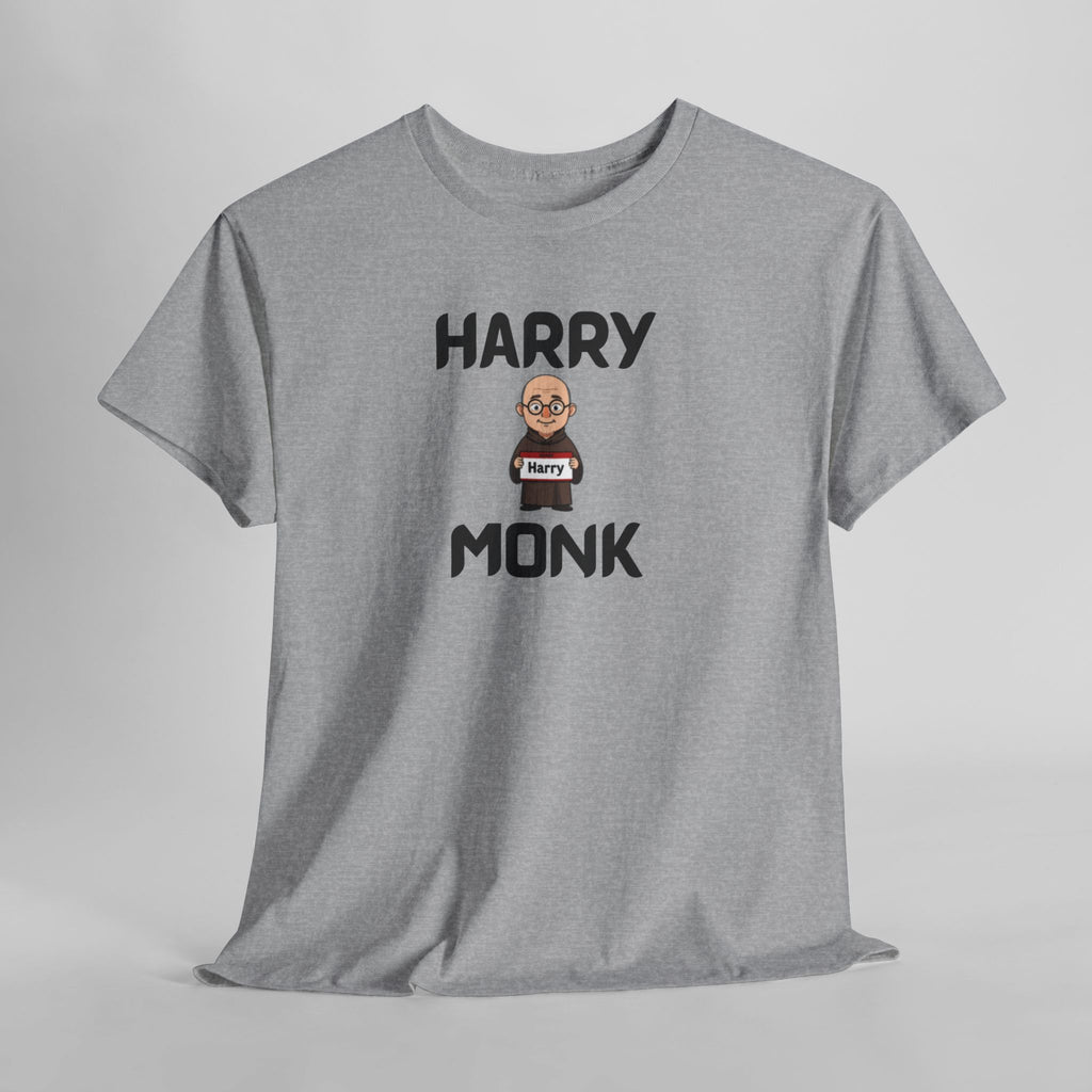 Harry Monk T-Shirt – Funny Novelty Tee with Cheeky Wordplay