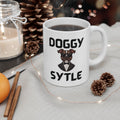 Doggy Style Funny Mug Cheeky Wordplay Prank Gift Dog Lover Novelty Coffee Cup