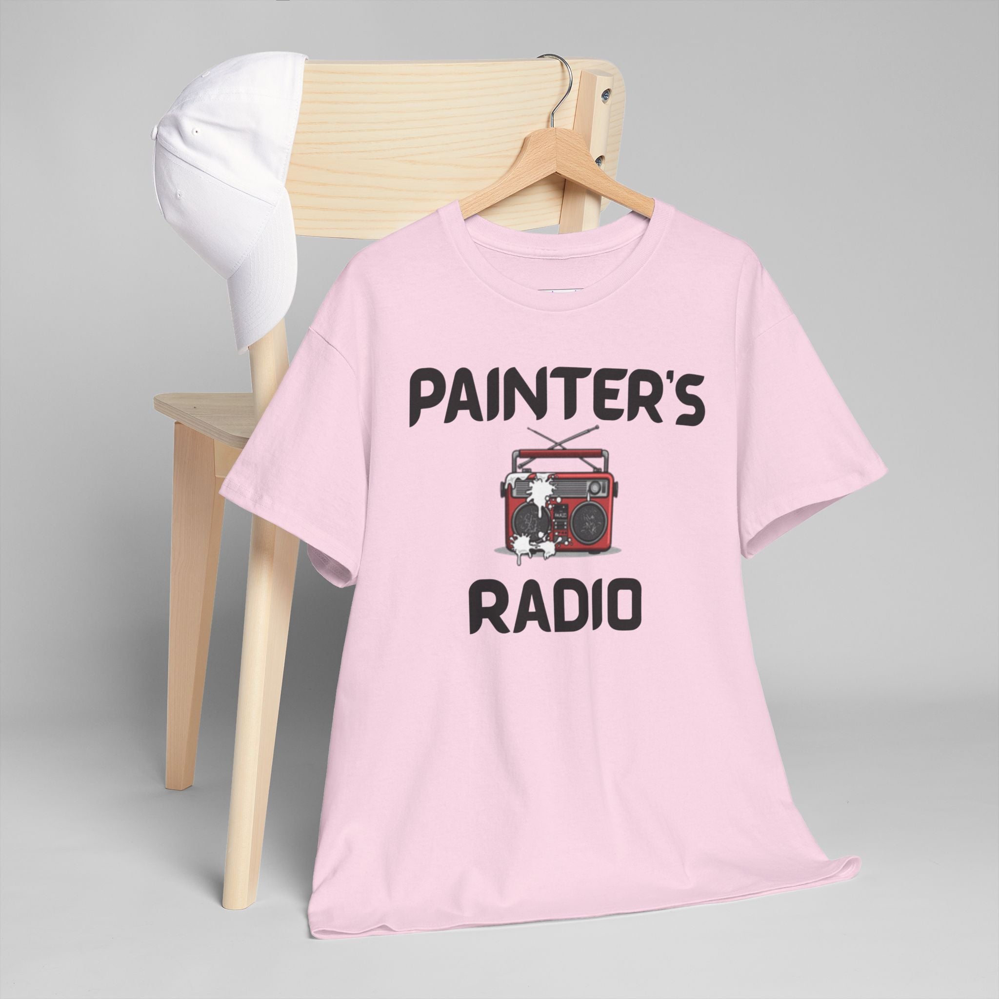 Painter’s Radio T-Shirt – Funny Decorator Gift with a Sense of Humour