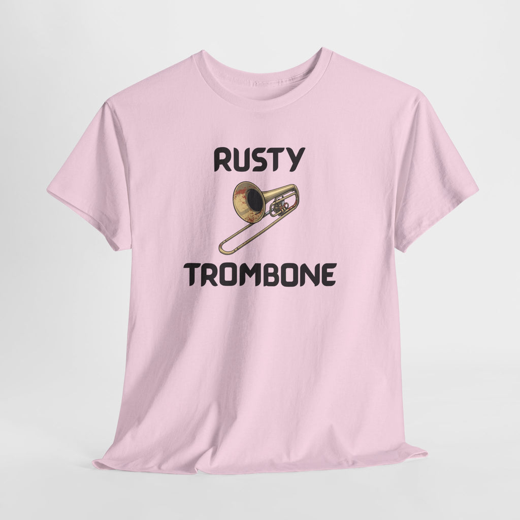 Rusty Trombone T-Shirt – Funny Novelty Tee with Cheeky Humour