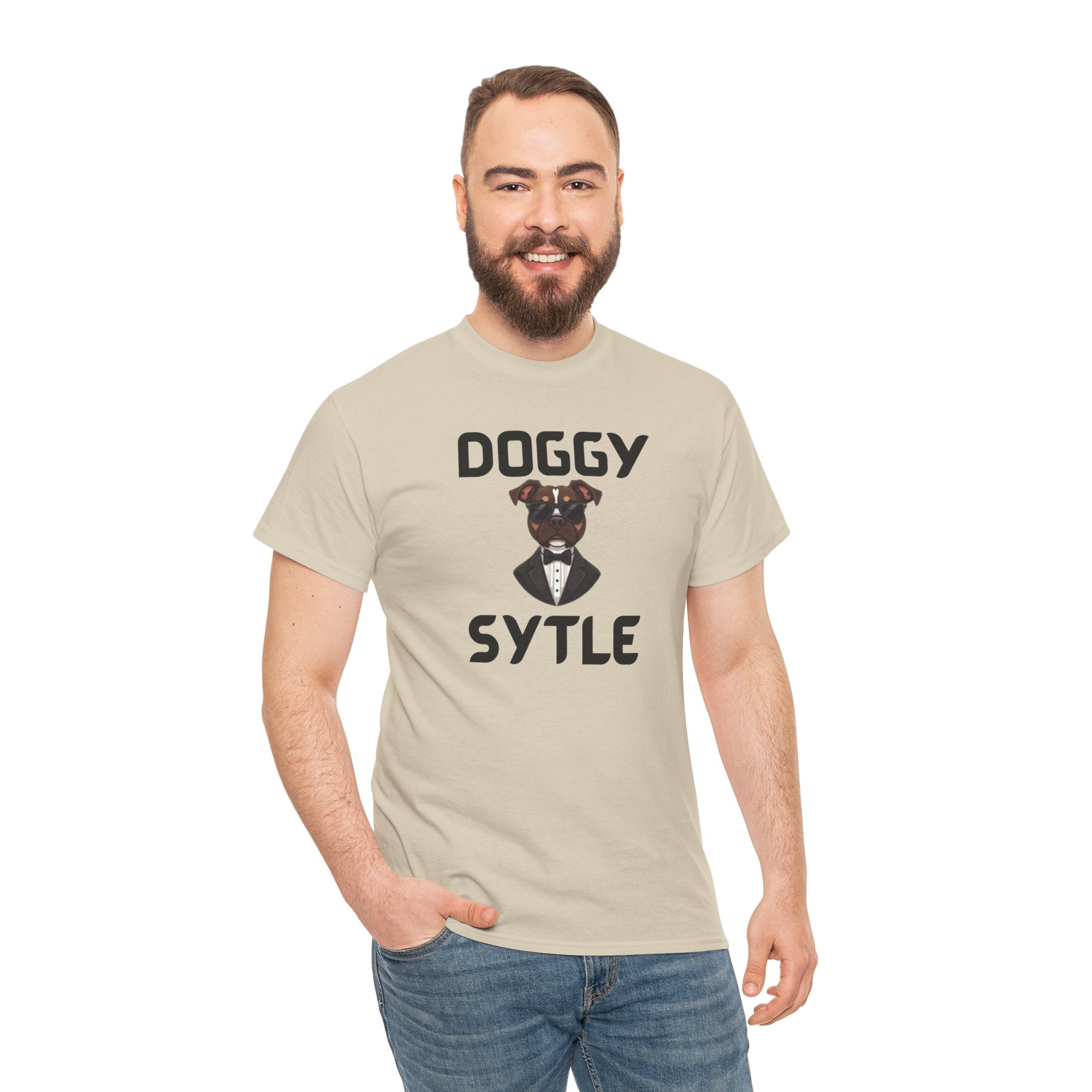 Doggy Style T-Shirt – Funny Dog Lover Gift with a Cheeky Twist