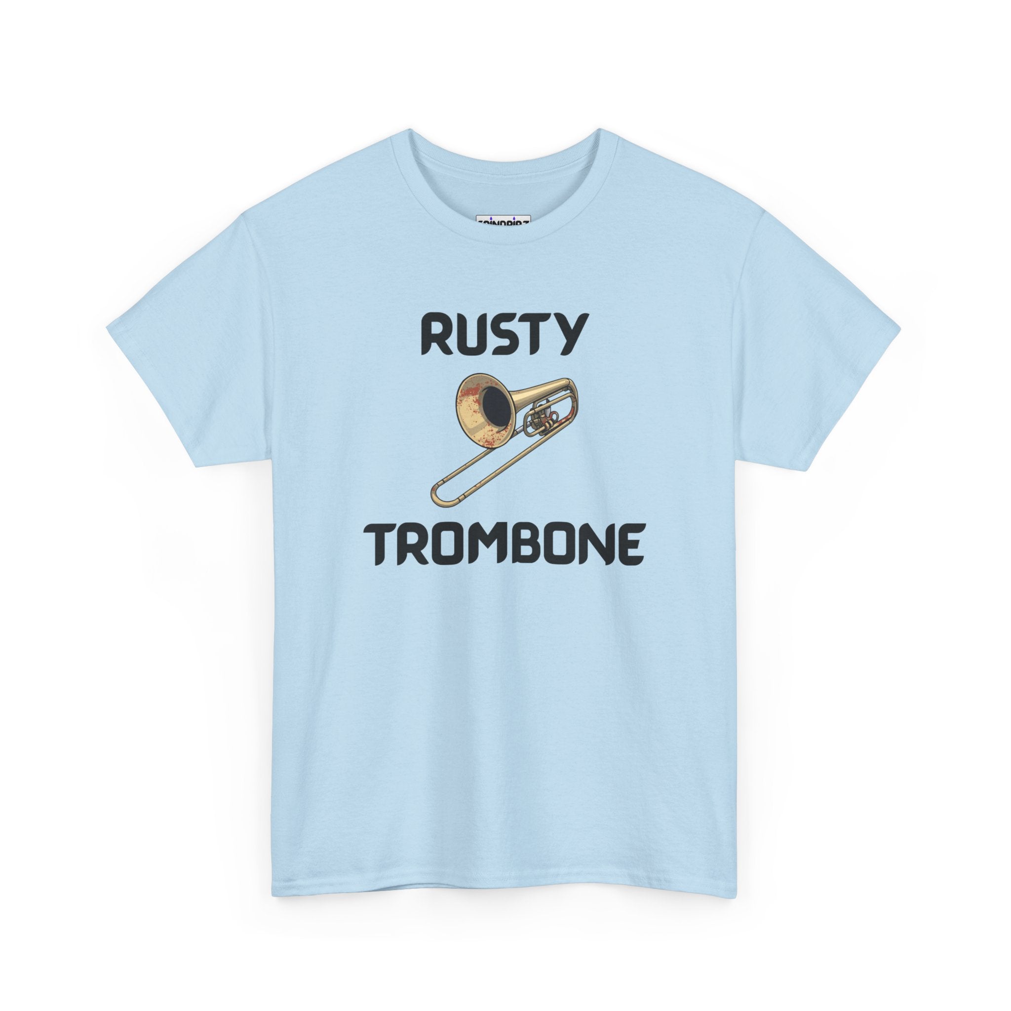 Rusty Trombone T-Shirt – Funny Novelty Tee with Cheeky Humour