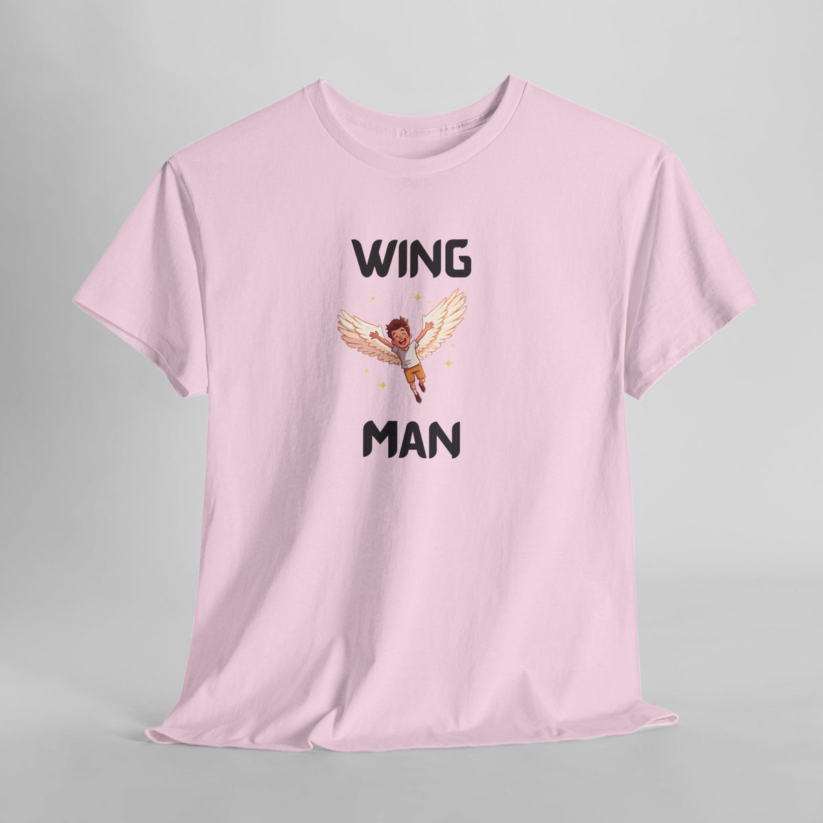 Wing Man T-Shirt – Funny Novelty Tee for Stag Do’s, Prank Gifts & Nights Out