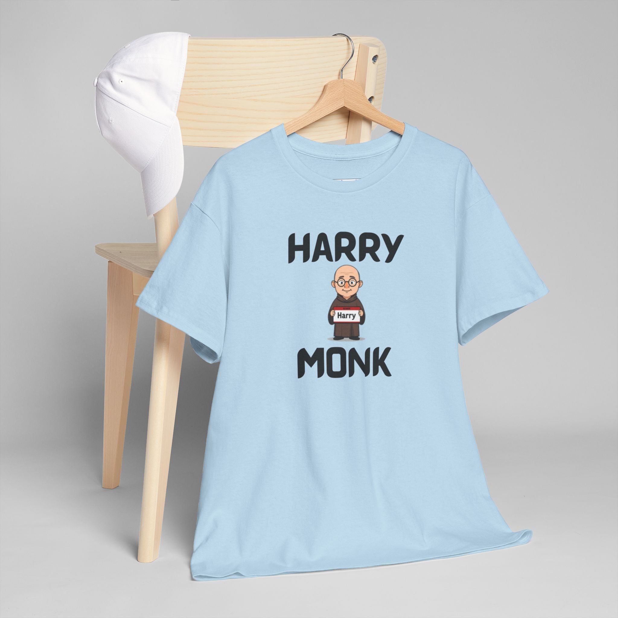 Harry Monk T-Shirt – Funny Novelty Tee with Cheeky Wordplay