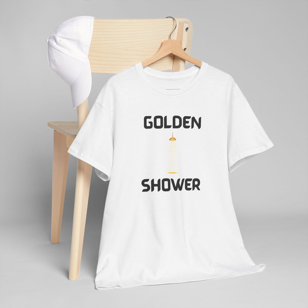 Golden Shower T-Shirt – Funny Novelty Tee with Cheeky Humour