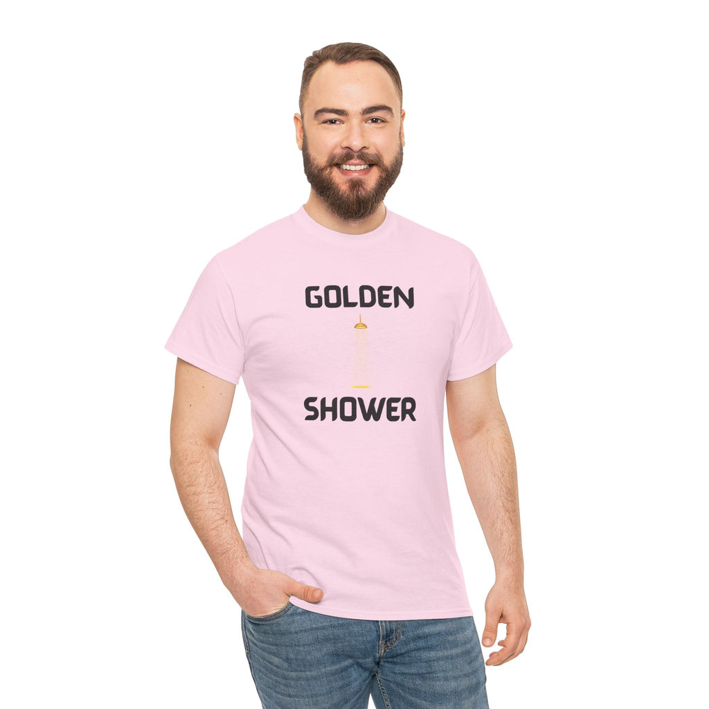 Golden Shower T-Shirt – Funny Novelty Tee with Cheeky Humour