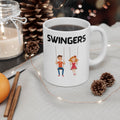 Swingers Funny Mug Cheeky Wordplay Prank Gift Novelty Coffee Cup