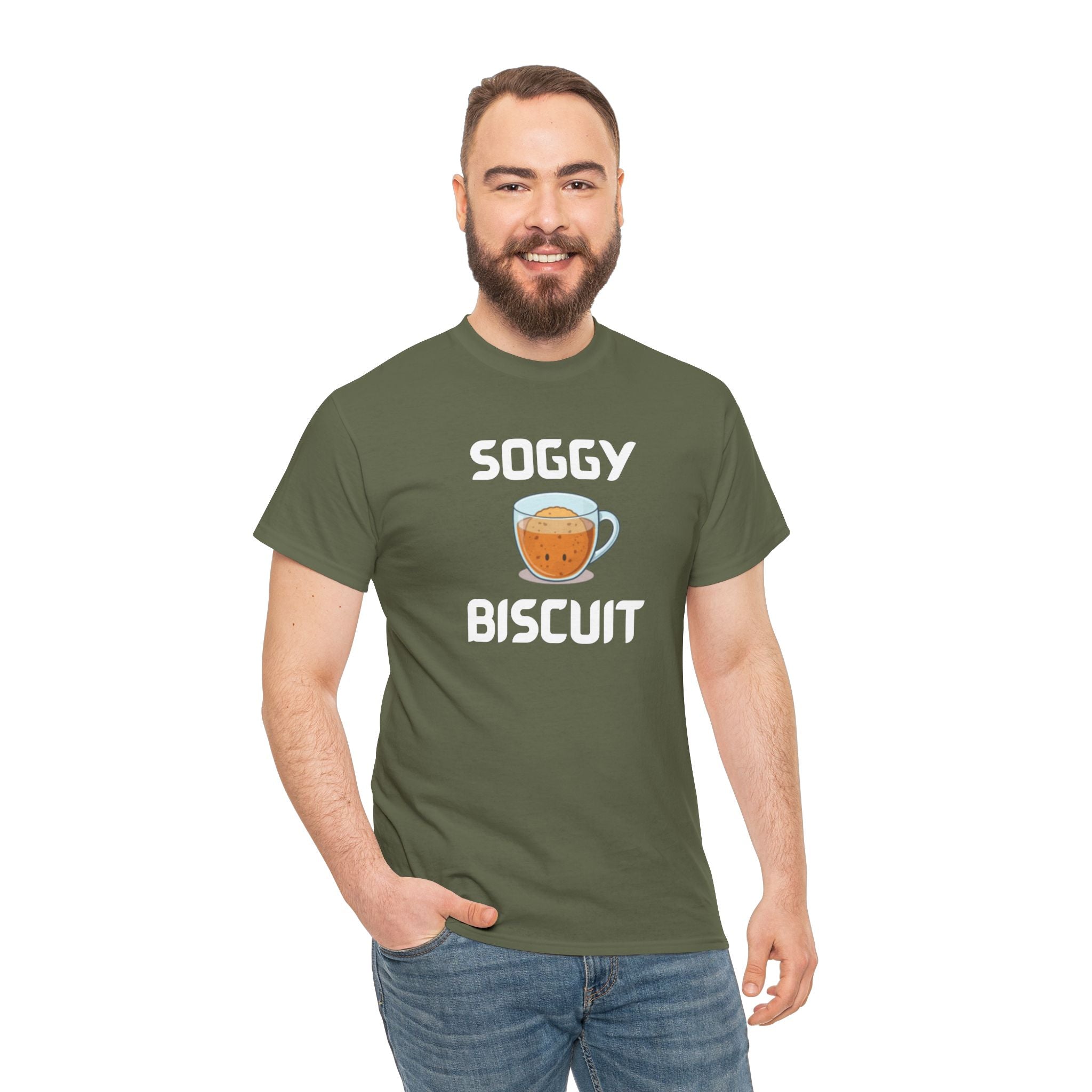 Soggy Biscuit T-Shirt – Funny Novelty Tee with Cheeky Humour