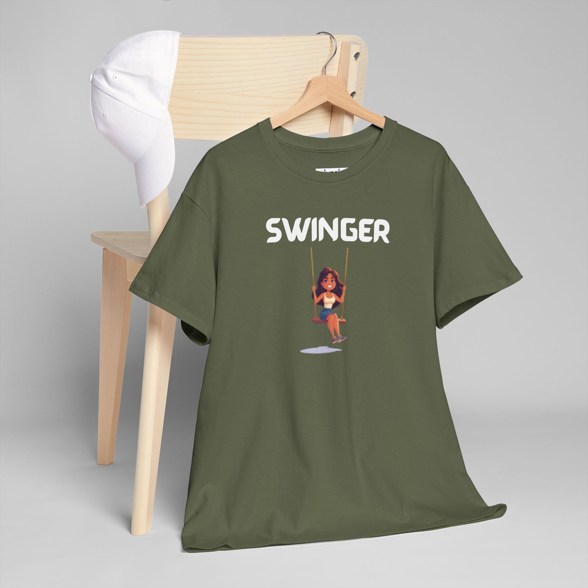 Swinger T-Shirt – Funny Novelty Tee with Cheeky Humour