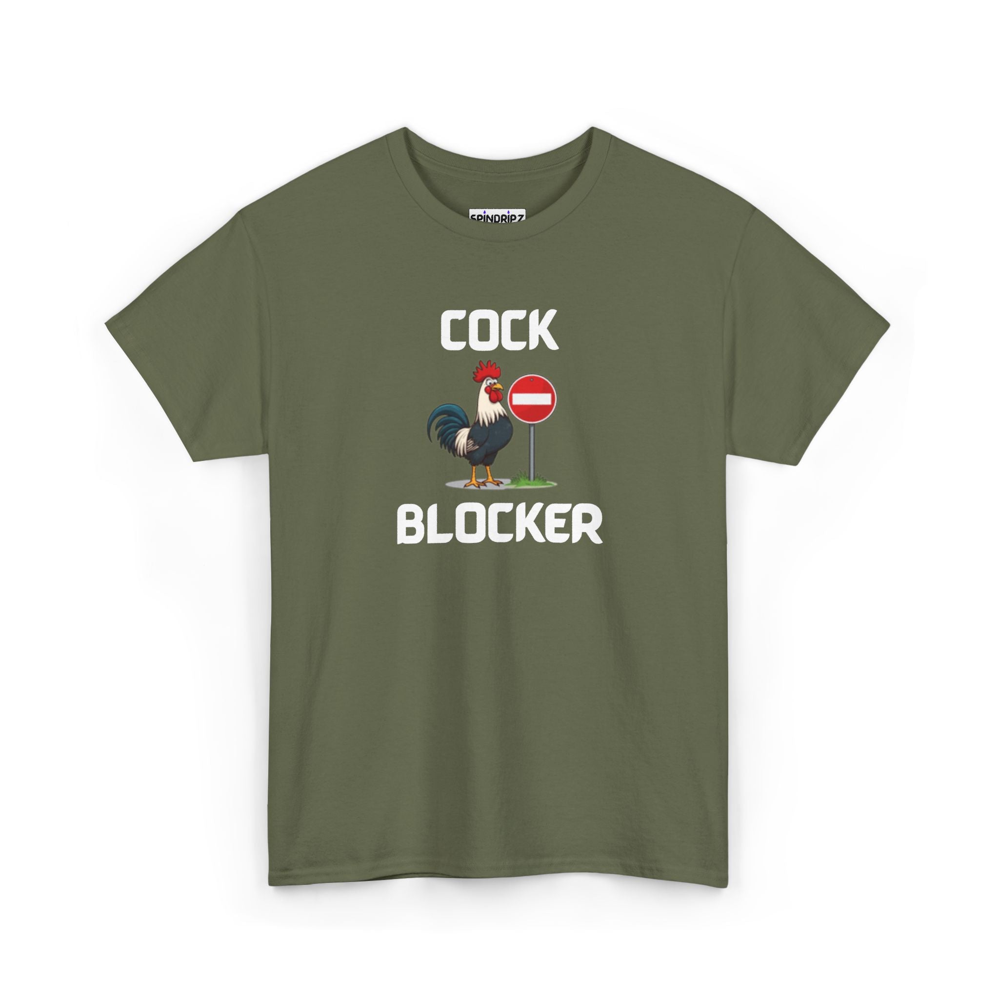 Cock Blocker T-Shirt – Funny Novelty Tee with Cheeky Humour